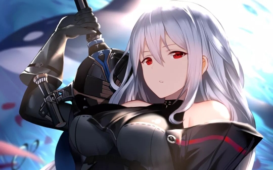 【明日方舟】斯卡蒂角色曲mv