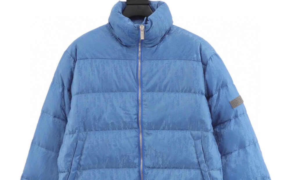 终于找到高仿dior迪奥暗纹满印羽绒服外套