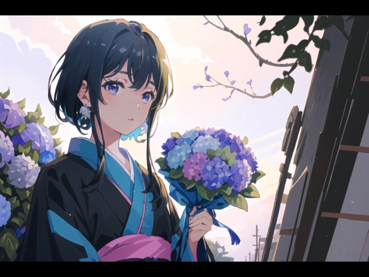 【春物/雪之下雪乃/ai绘画】花中岁月