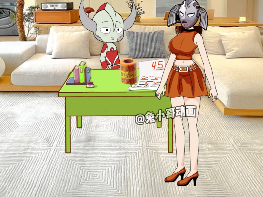 让奥母崩溃的小奥特曼