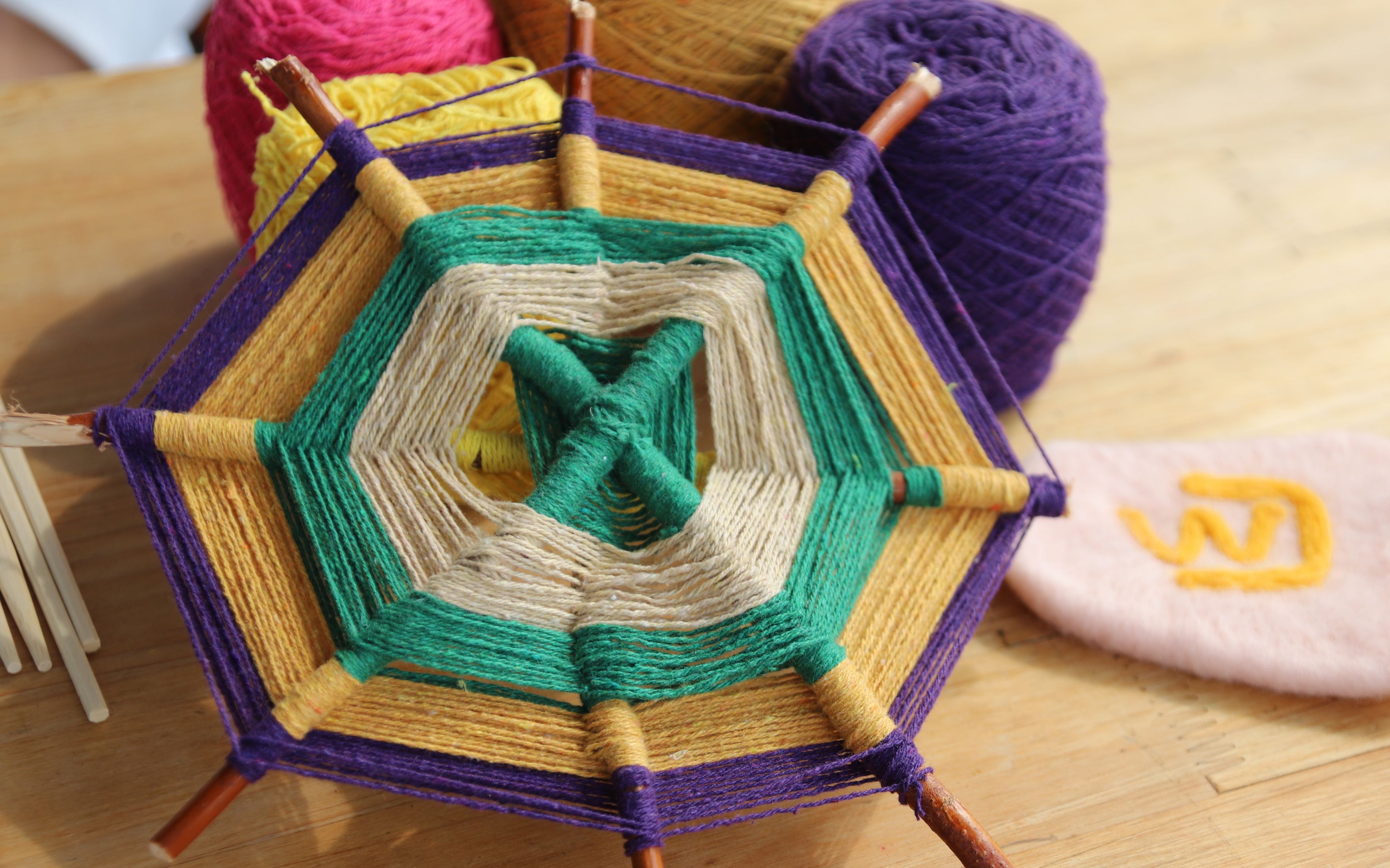 【手工编织】华德福天使之眼《造物集》diy曼达拉墙饰打造异域风情