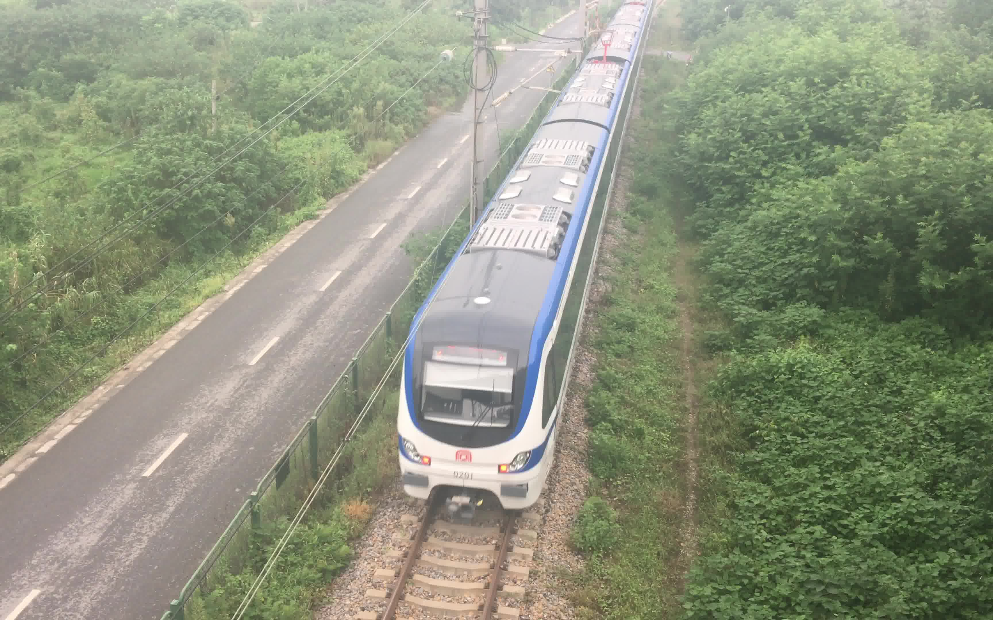 【合肥地铁】2号线首列车16年在浦厂试车
