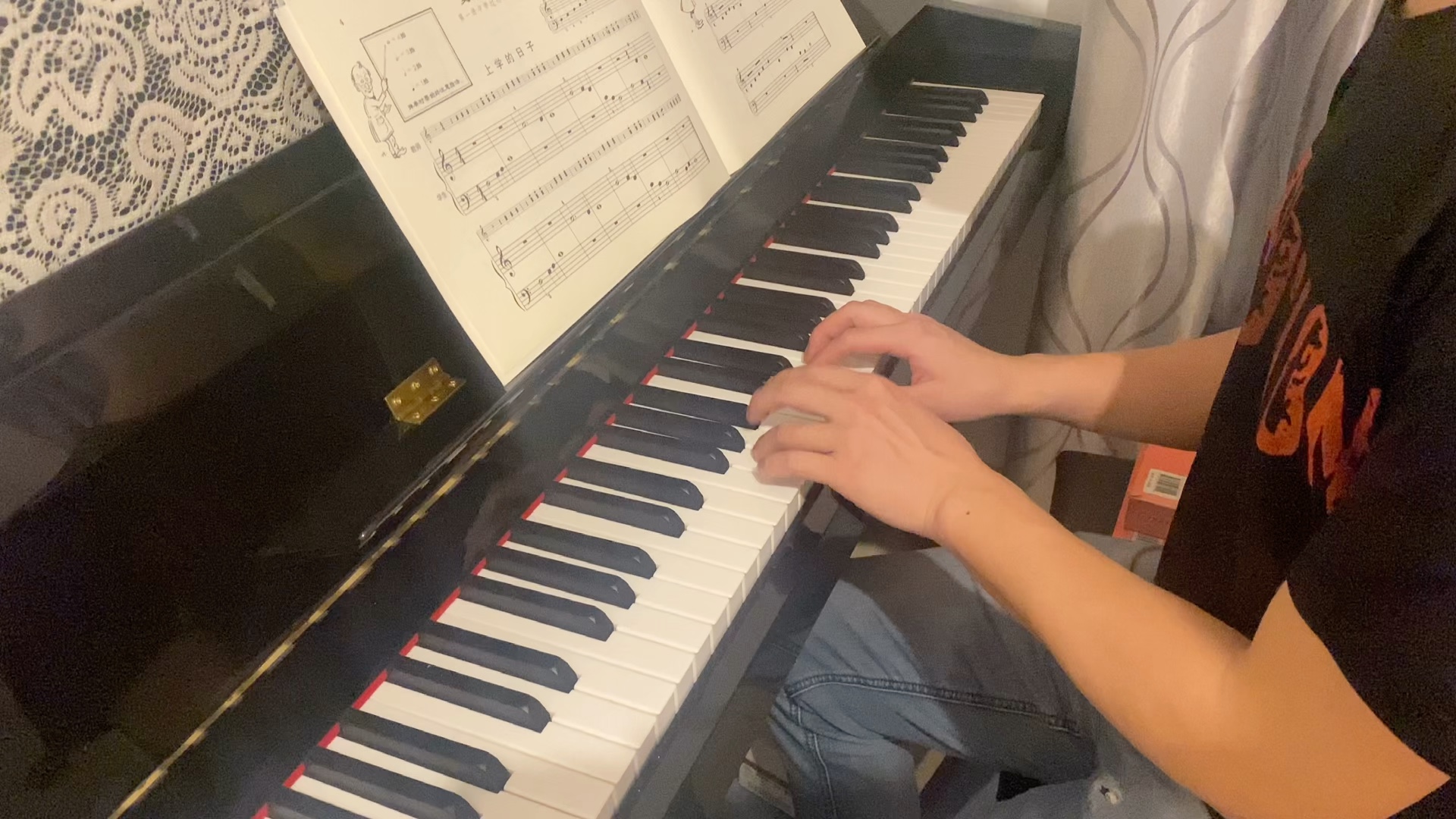 中年大叔自学钢琴-小汤2 上学的日子