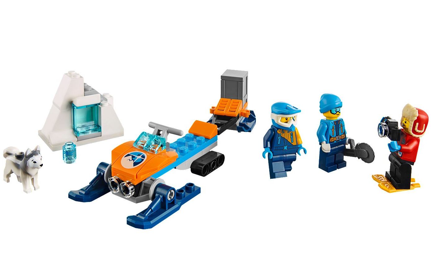 乐高 lego 60191 城市系列 极地探险队 2018速拼评测