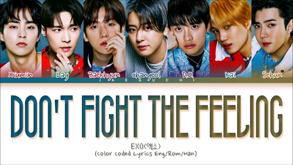 [图]【EXO】Don't fight the feeling 全专歌词分配版