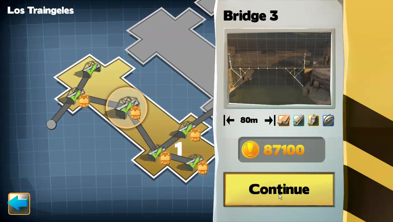 [图]《桥梁构造者 Bridge Constructor》第三章第1地块-TRAINS