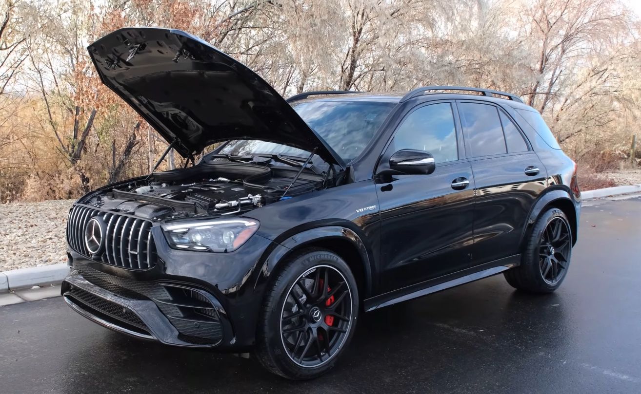 奔驰amg w167 gle级 amg gle63 4matic  2024款美国版试驾测评(机翻