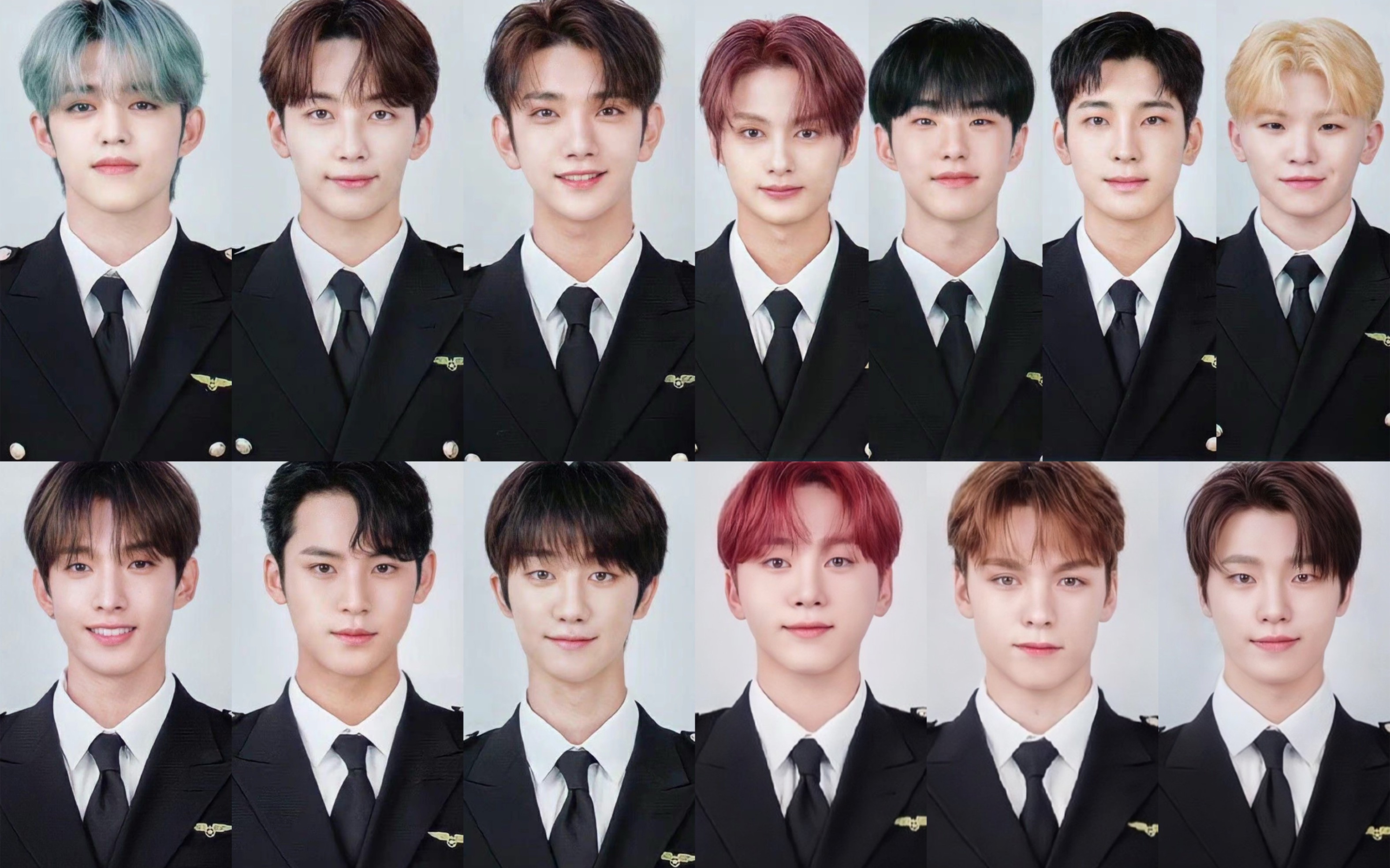 seventeen丨全员证件照合集