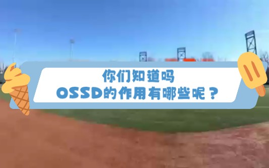 你们知道吗,OSSD的作用有哪些呢?哔哩哔哩bilibili