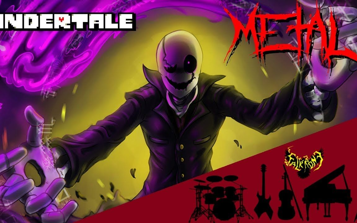 undertale - gasters theme 【intense symphonic metal cover】