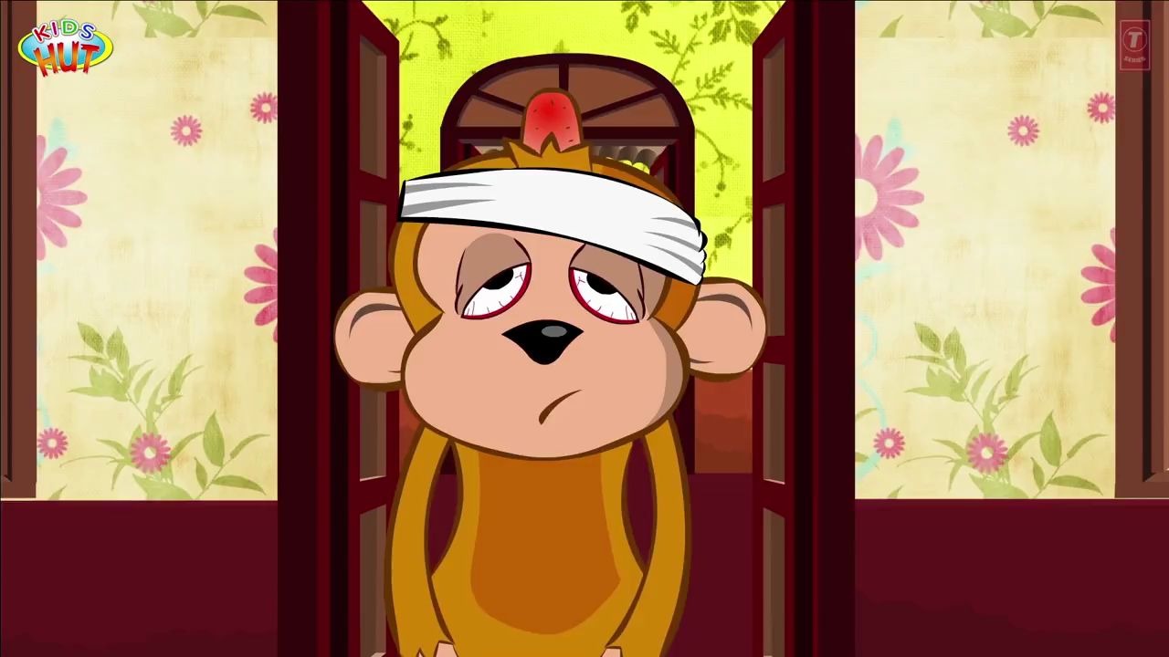 [图]FIVE LITTLE MONKEYS Nursery Rhymes Collection 五只小猴子儿歌集