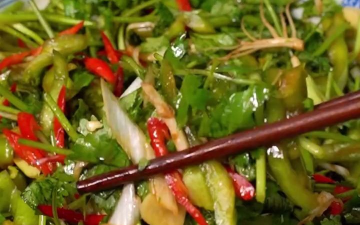 冰箱里的剩菜也能做出特别美味的老虎菜！超级好吃下酒又下饭！美食教程老虎菜 - 哔哩哔哩