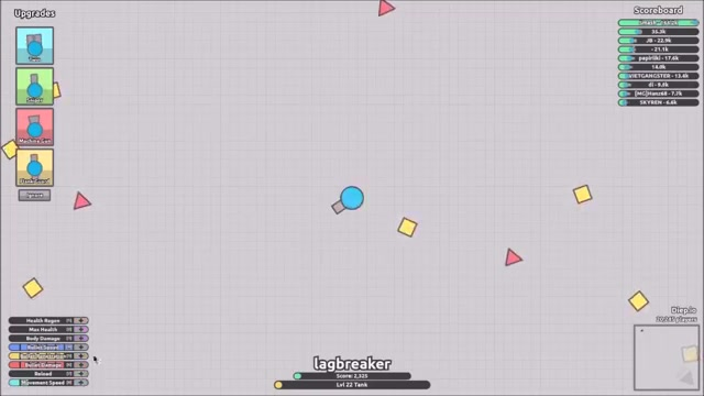 Diep.io - World Record - Triplet FFA 2.4 MIL! 