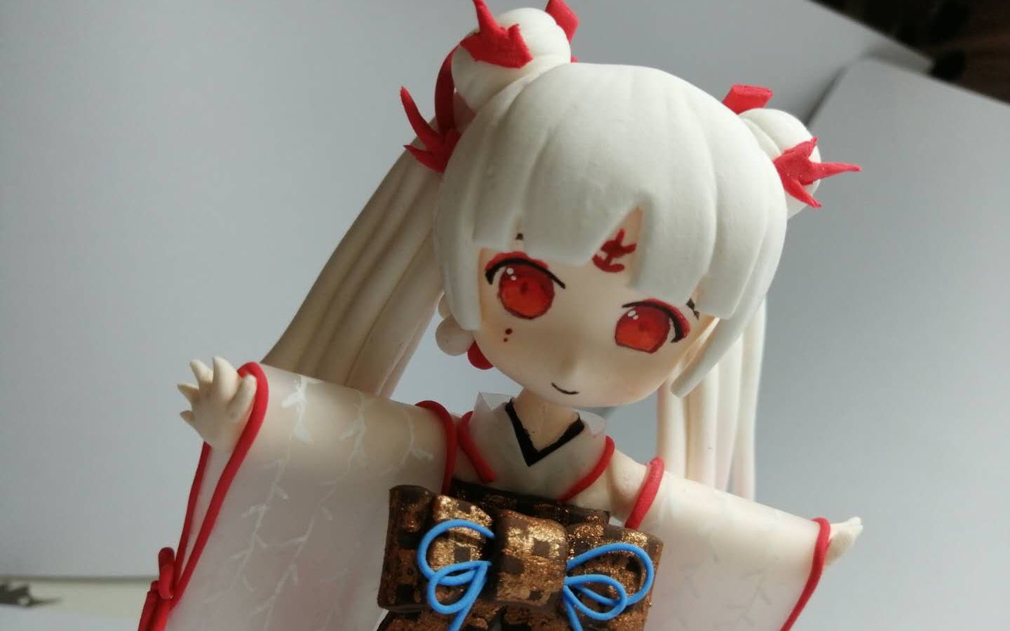 超轻黏土阴阳师不知火阿离q版自制