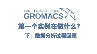 Descargar video: 分子动力学实操教程0.4 Gromacs第一个实例数据分析过程的回顾及可视化