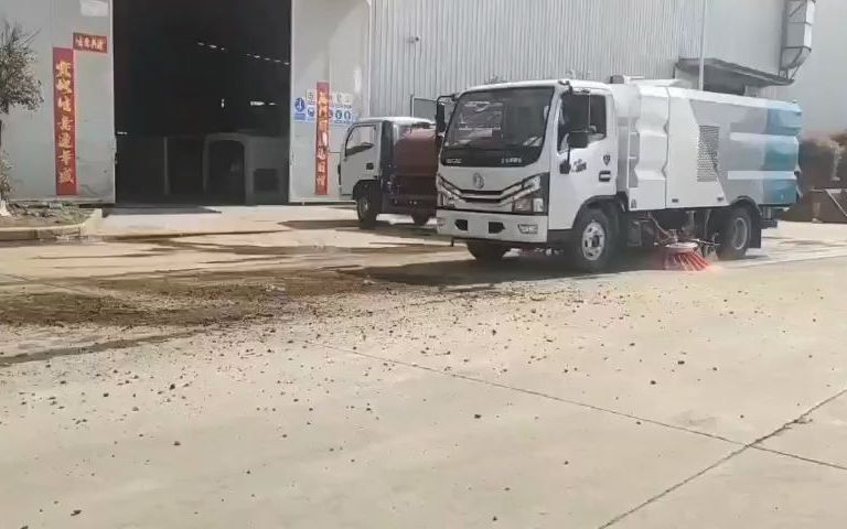 小型多功能道路清扫车介绍哔哩哔哩bilibili