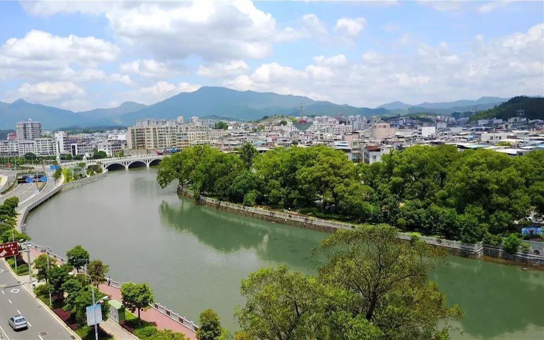 地图里看区域发展,福建省武平县城市建设进程哔哩哔哩bilibili