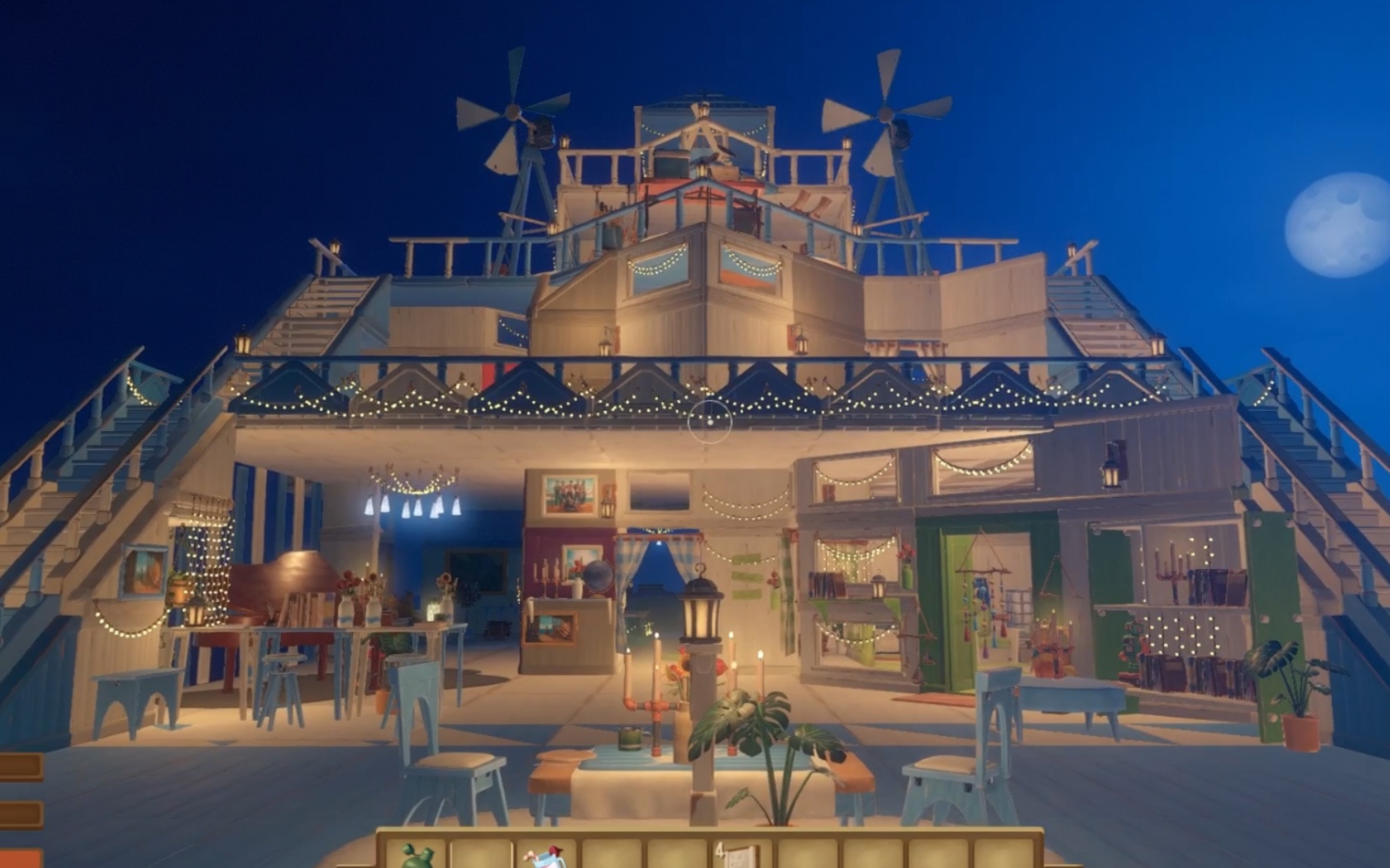 超豪华浪漫小屋～raft从开局只有四块破木板到治愈感满满的海景别墅