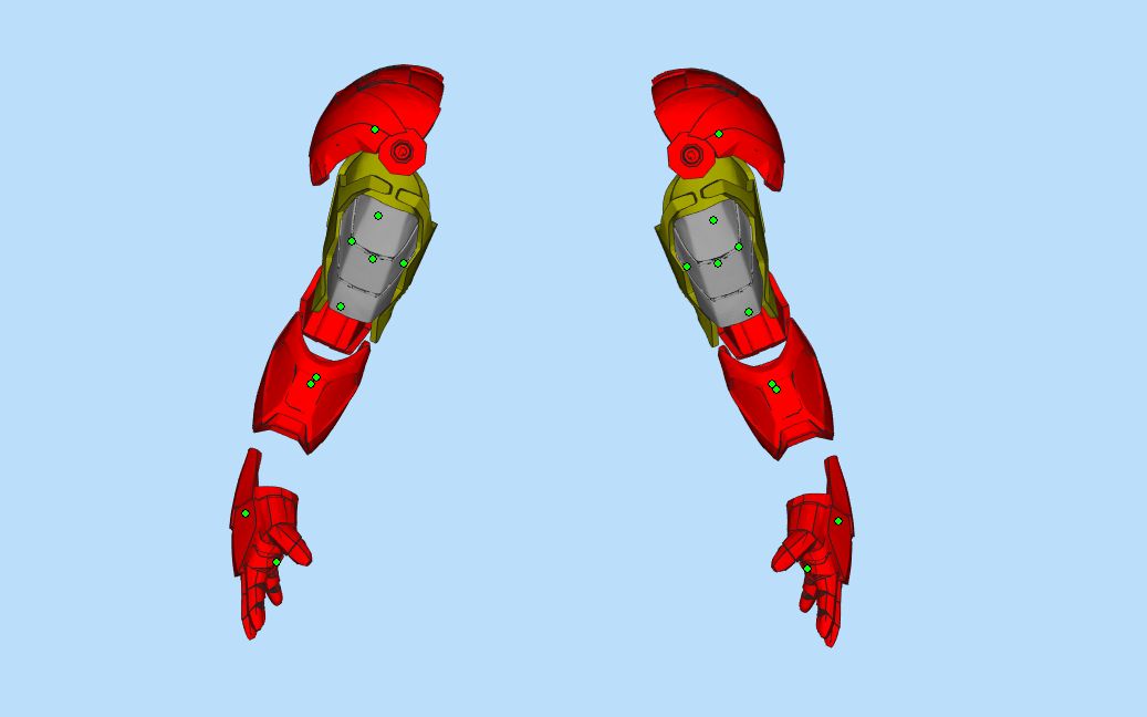 钢铁侠手臂制作设计图图片