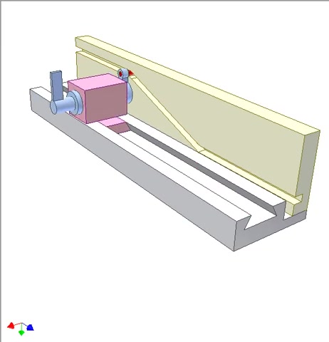 齿轮和齿条_31(线性往复运动以一种方式中断180度旋转)(欢迎分享,欢迎
