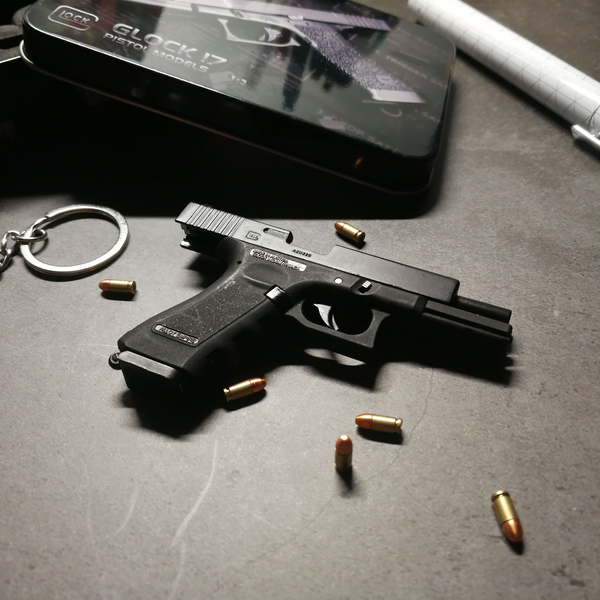 合金帝国1比3 G17枪模STING202308 [19-1]模型展示_哔哩哔哩_bilibili