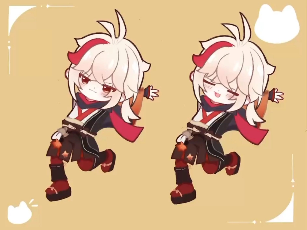 【原神】万叶,乐意效劳!