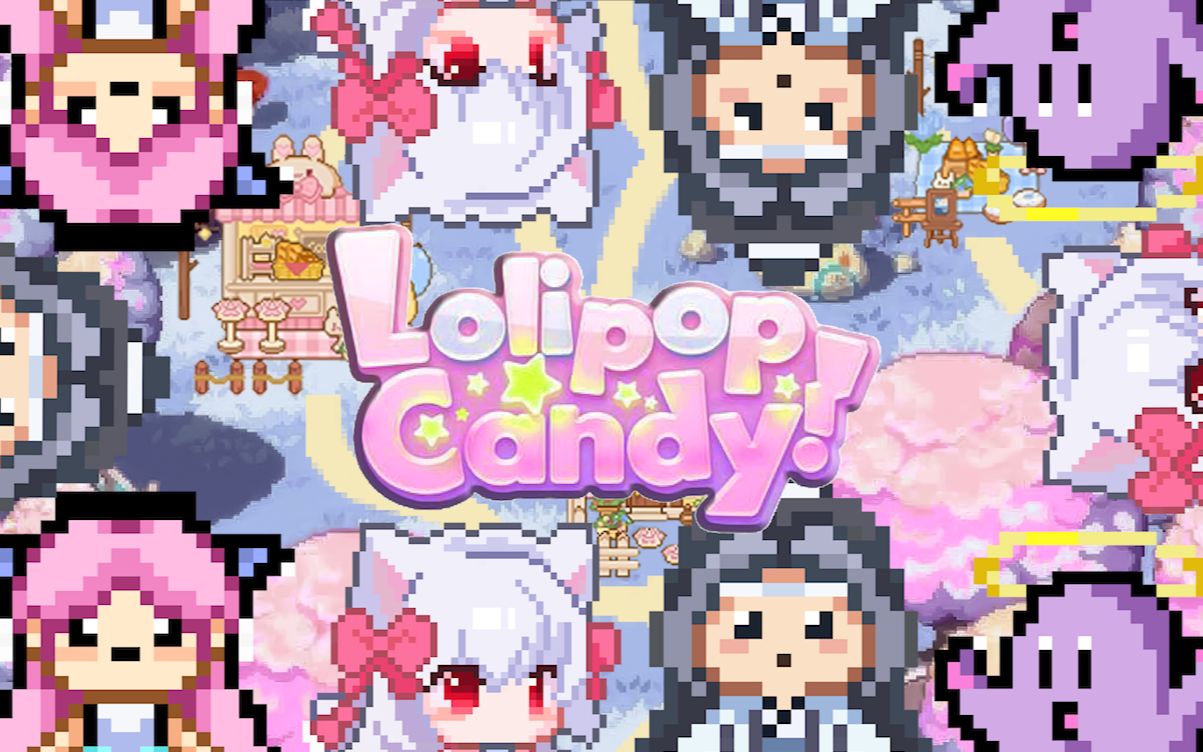 【Lolipop Candy】云艺文华学院2020动画游戏美术结课作业哔哩哔哩bilibili