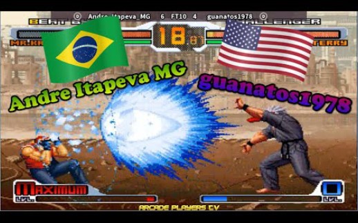 [图]SNK vs Capcom: SVC Chaos Andre Itapeva MG (Brazil) vs guanatos1978 (Usa) svcplus