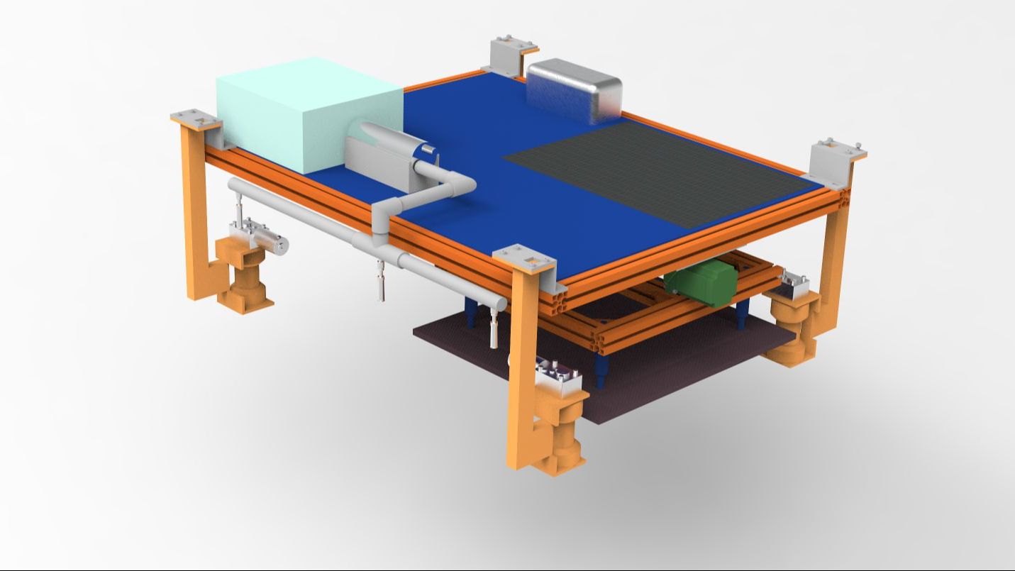 全自动太阳能发电板清洁机器人