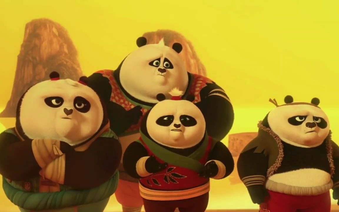 功夫熊猫:四象身为大师却异常的恶劣真让人不敢相信
