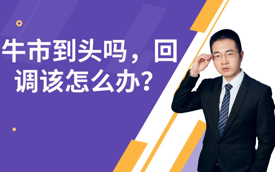 牛市到头了吗,回调该怎么办,手中的基金该如何处理?哔哩哔哩bilibili