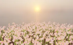 Скачать видео: 几何节点 - 循环依赖 花草生长 - blender