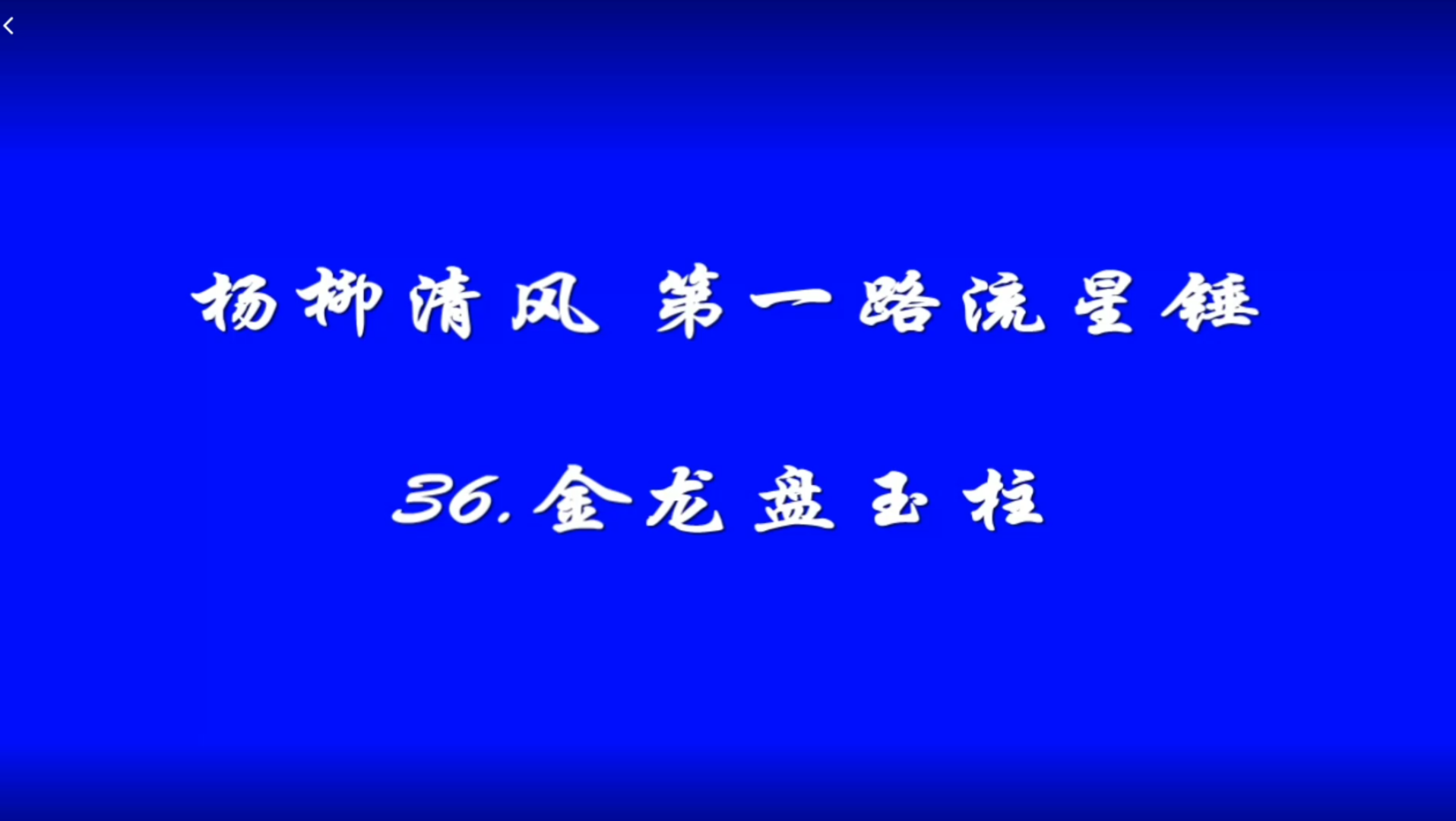 【流星锤教学】36.金龙盘玉柱哔哩哔哩bilibili