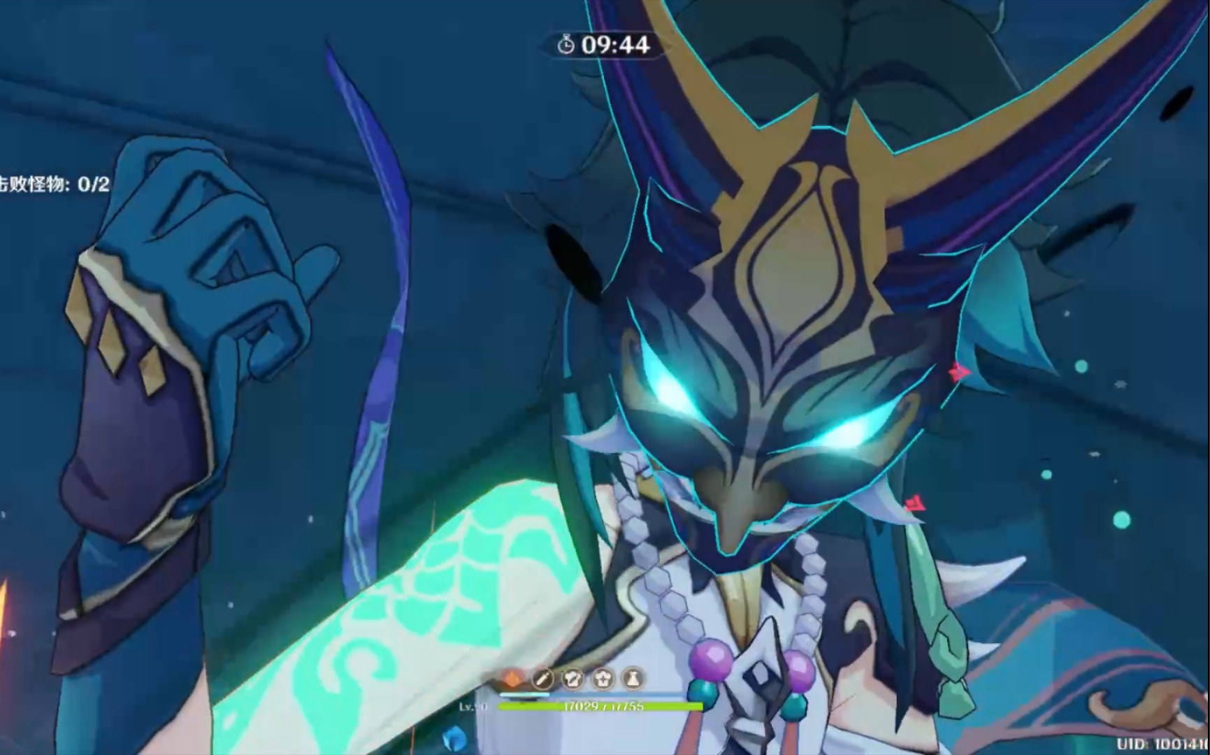 【原神】大招有多疼 魈老大一枪6.