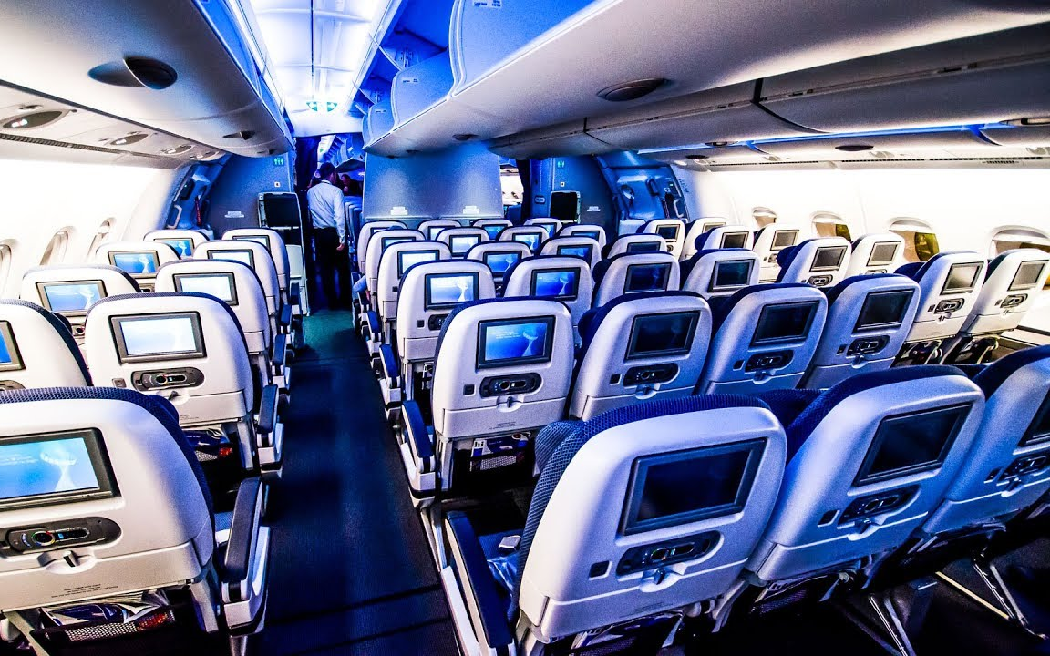 youtube英国航空空客a380经济舱飞行报告香港伦敦