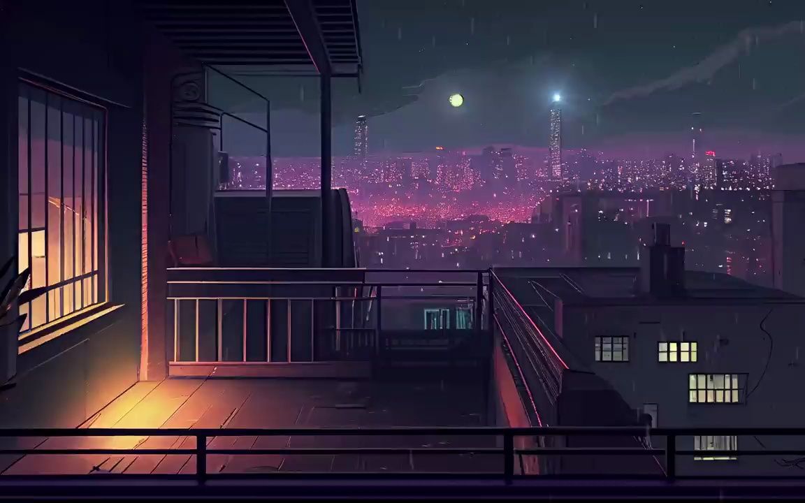 [图]【Lofi Hip Hop】“雨夜歌单☂”｜治愈轻音乐🎧｜工作学习放松🎶｜睡前助眠