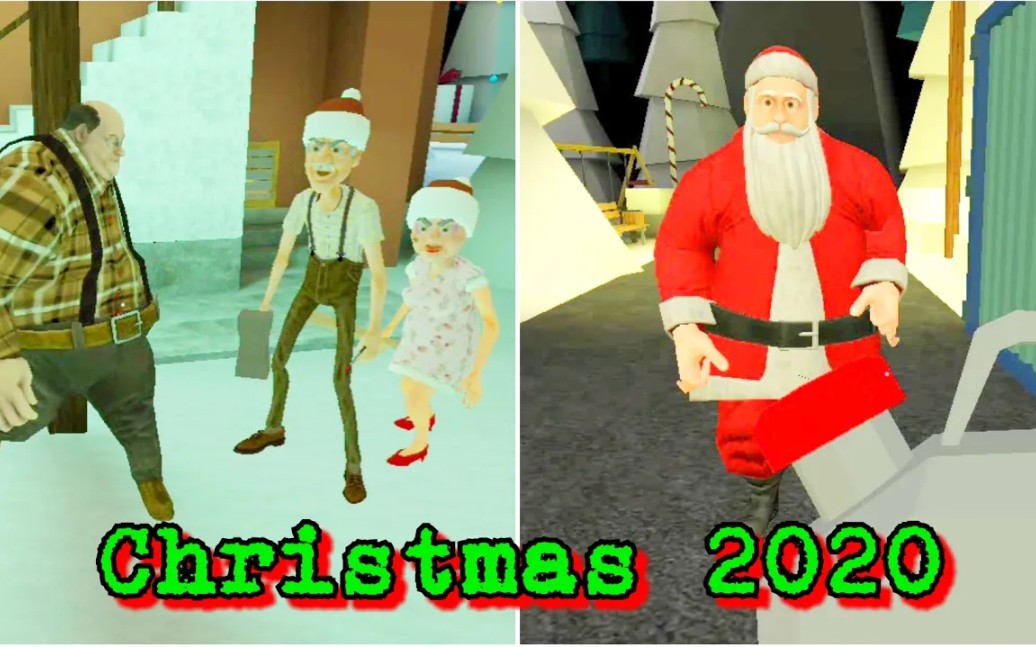 [图]Saving Santa In Grandpa And Granny House Escape