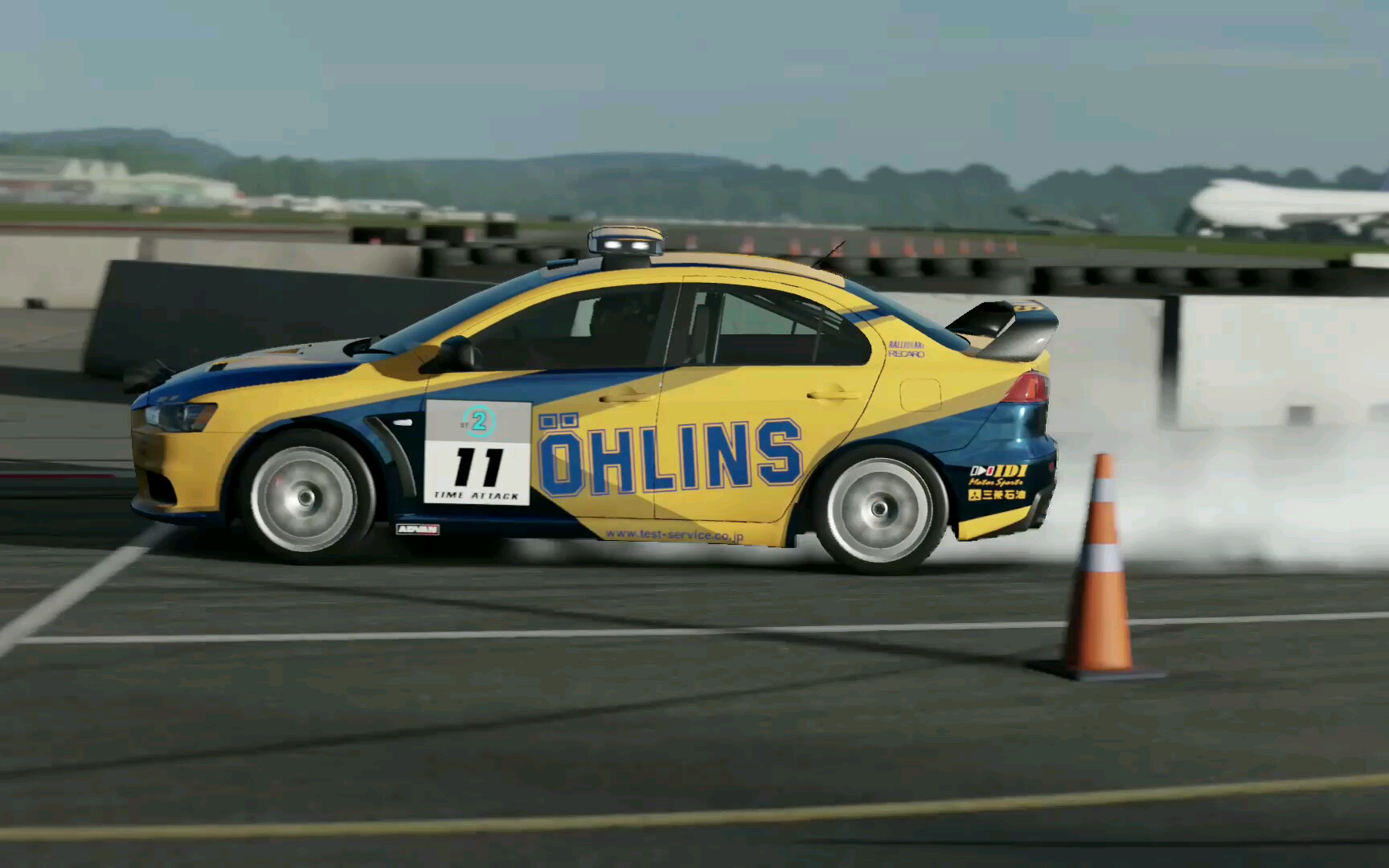 evo xtop gear赛道漂移*极限竞速7