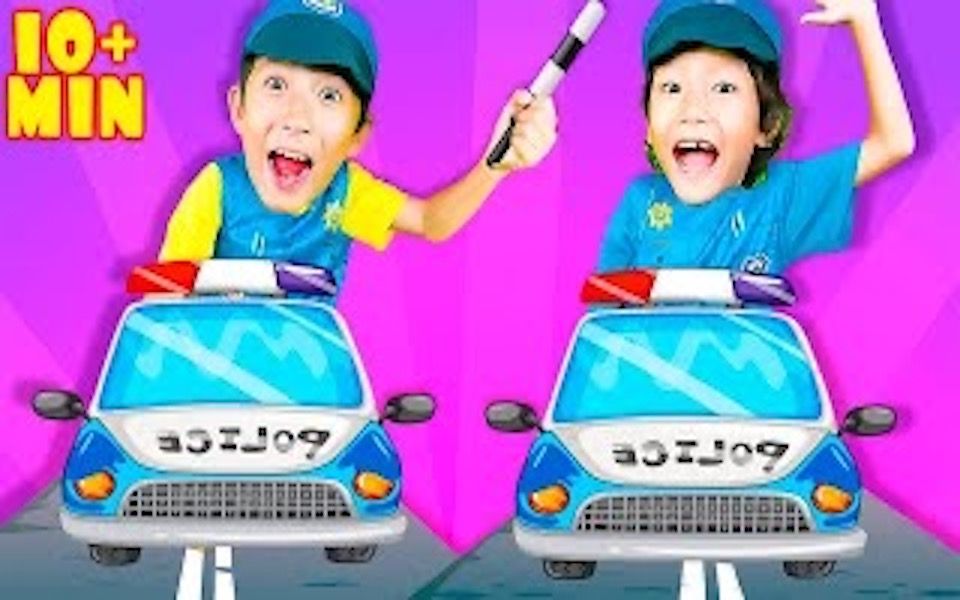 超级警车 Super Police Car CutieKids可爱儿童哔哩哔哩bilibili