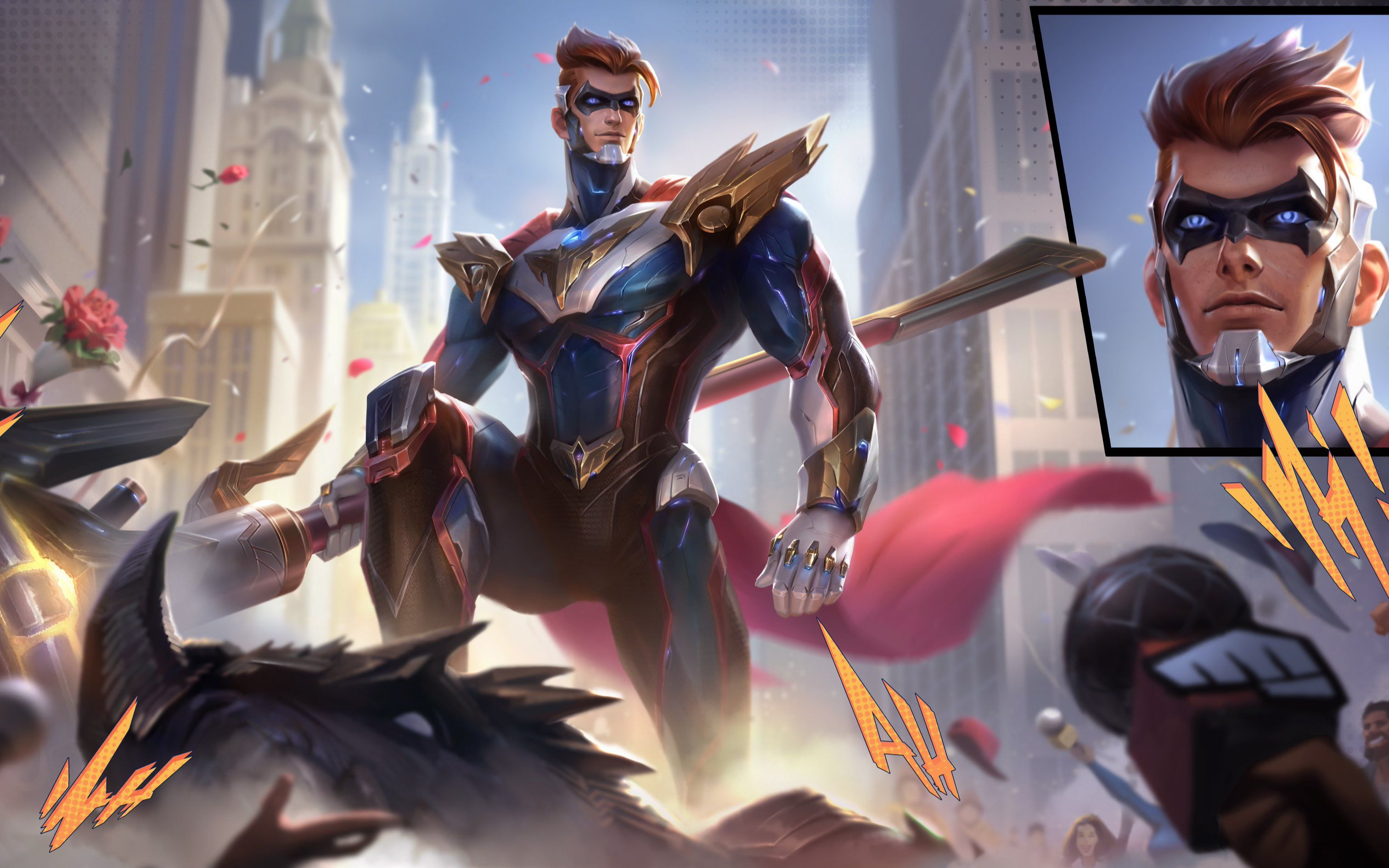 [图]Superhero Jayce Wild Rift Skin Spotlight