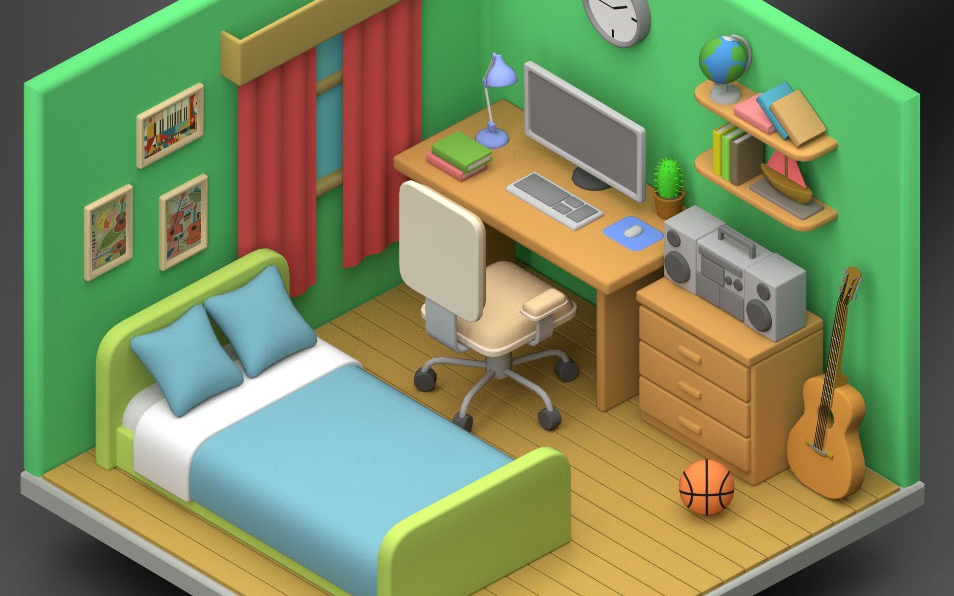 【3dmax场景建模】零基础小白详细教学,基础场景的重建!