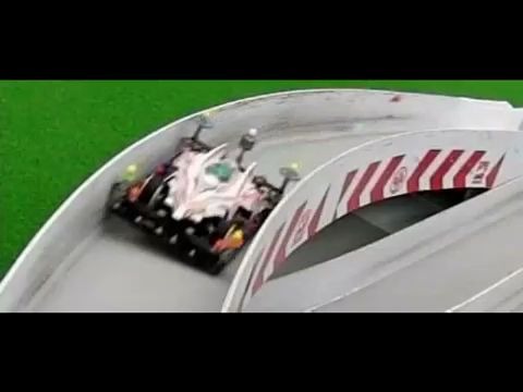 [图]TAMIYA Mini 4wd Slow Motion Movie-2 田宫迷你四驱车比赛慢动作-2