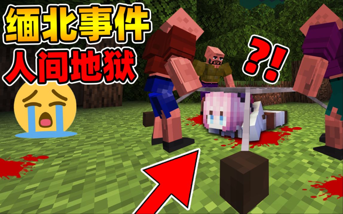 Minecraft【缅北事件改编!!】诈骗集团在边境非法经营,探秘恐怖人间地狱背后的真相...2024最惊艳国产恐怖地图!!【全字幕】单机游戏热门视频