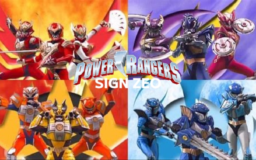 【粉絲自制】美版超星神格蘭賽沙 超凡戰隊星座希奧——power rangers