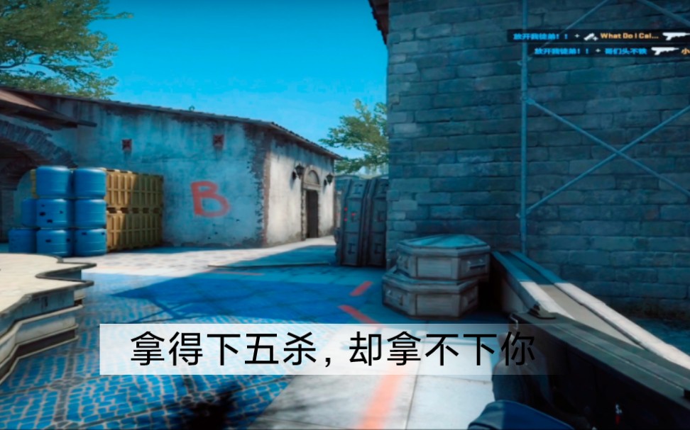 [图]CSGO】拿得下五杀，却拿不下你