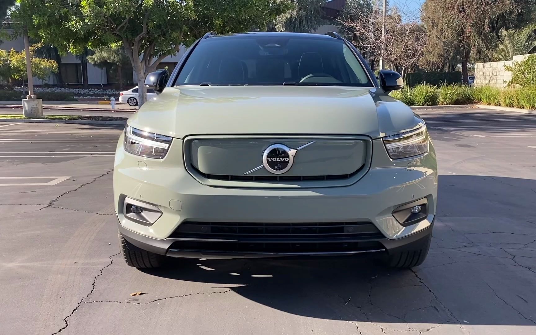 2021款沃尔沃xc40 recharge ev第一视角