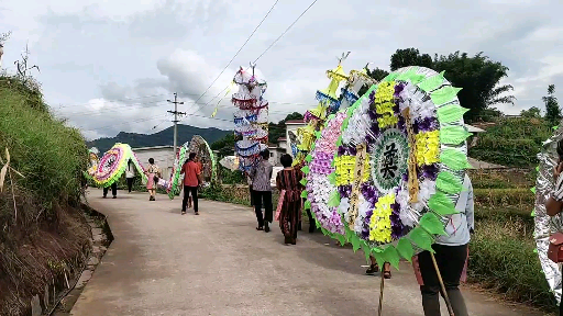 [图]农村葬礼，送老归山