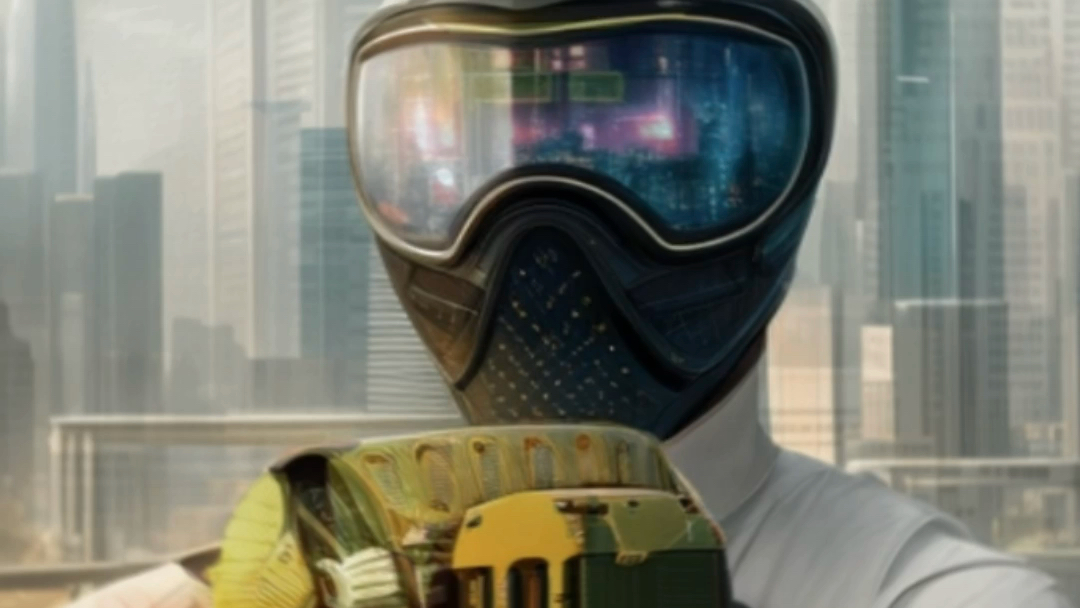 头上长摄像头的男人