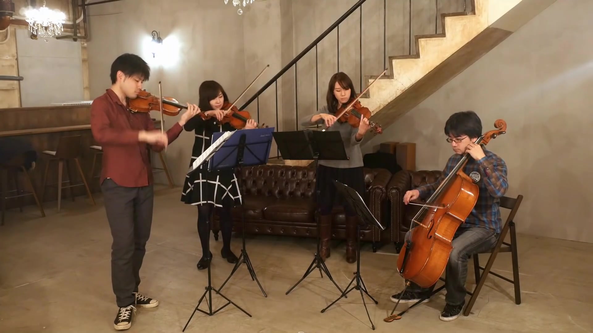 《四重奏》原剧配乐Tune For A Found HarmoniumQuartet Papas哔哩哔哩bilibili