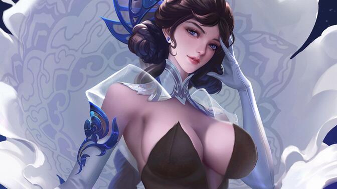 (ps王者荣耀换装)露娜换兔女郎